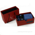 Recycled handmade wedding men\'s silk necktie gift box